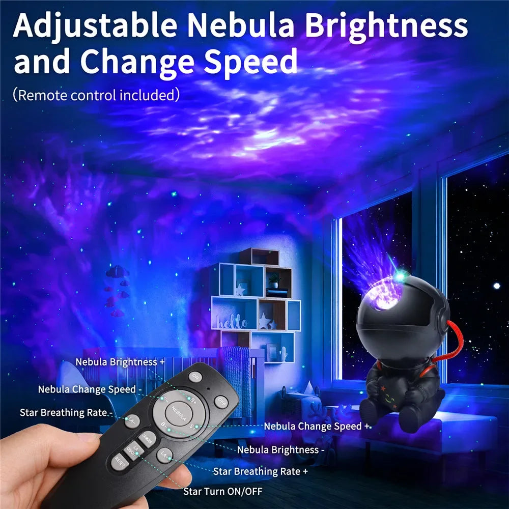 Galaxy Projector Led Night Light Star Projector Astronaut